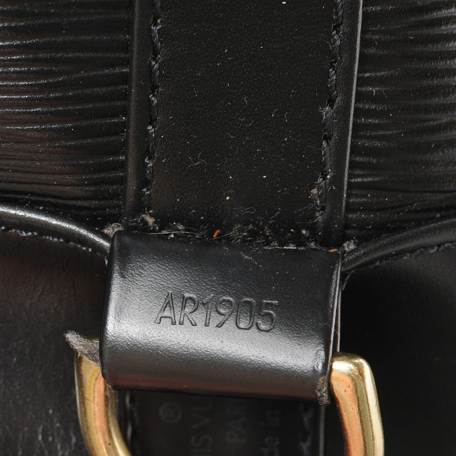 Louis Vuitton Epi Randonnee PM Black 9 of 9