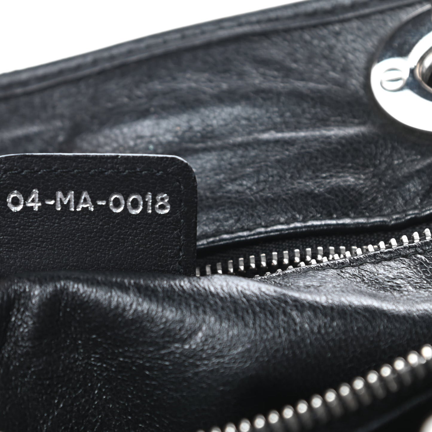 Lambskin Woven Lady Dior Avenue Tote Black