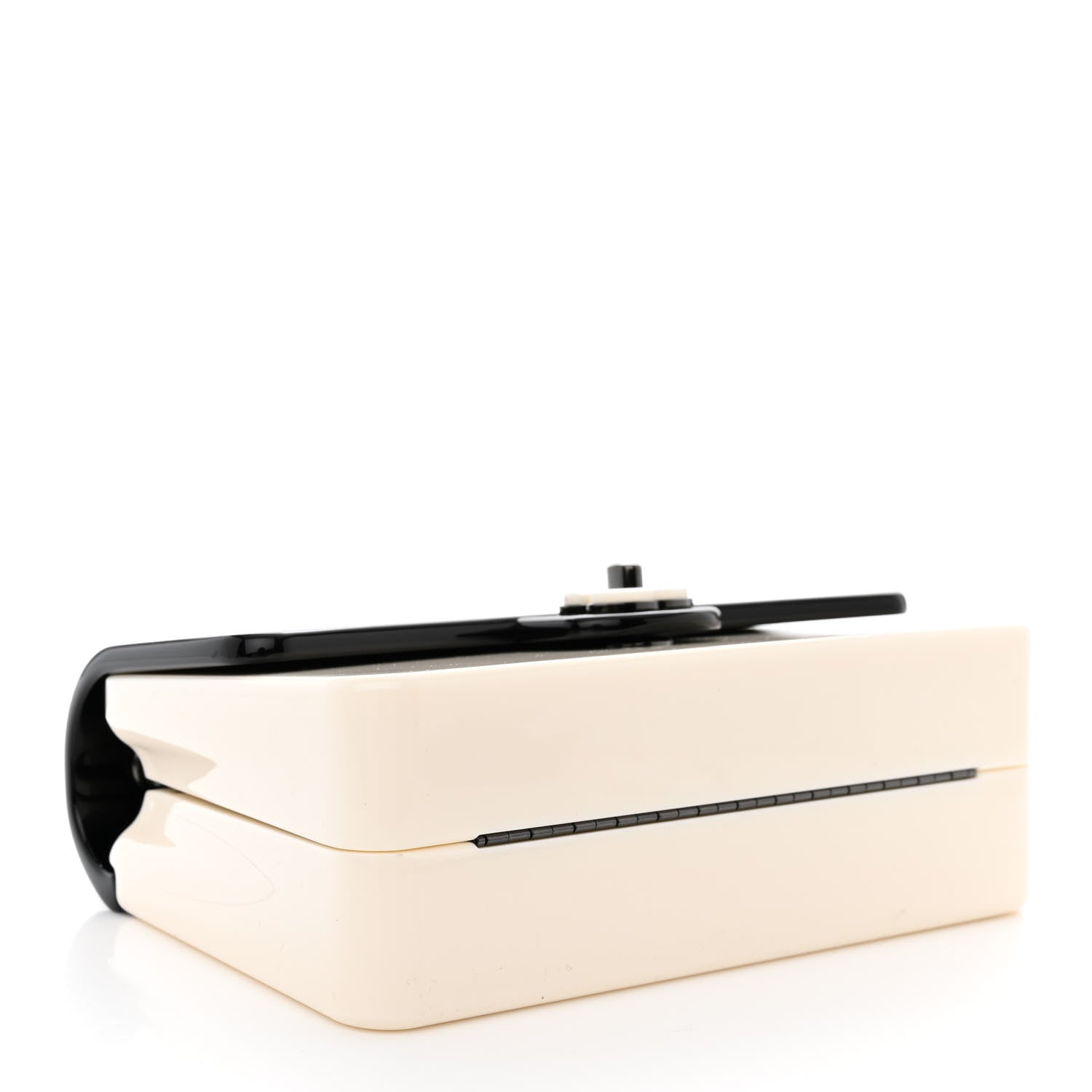 Chanel Plexiglass Plexi Coco Bag Black White 4 of 11