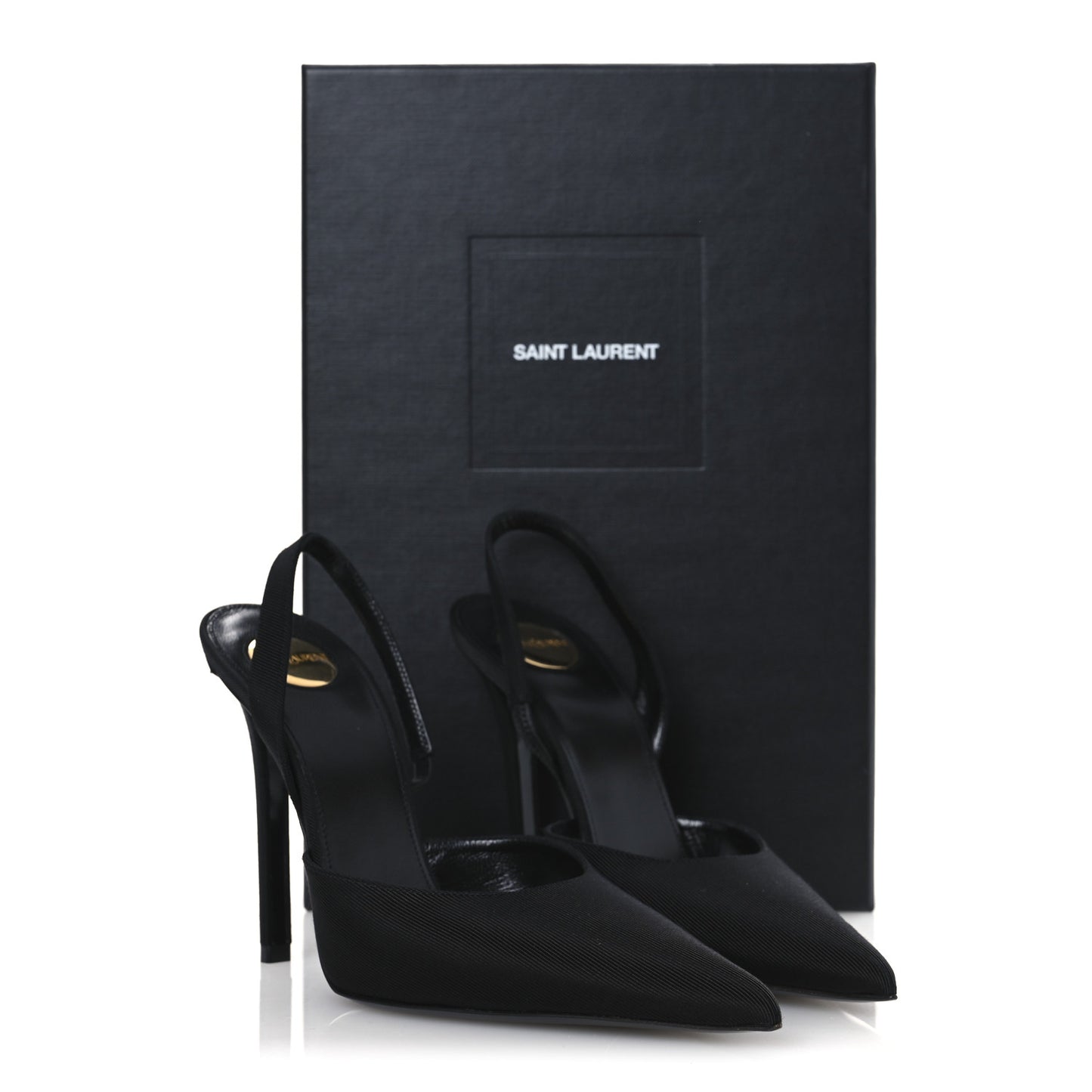 Grosgrain Penelope Slingback Pump 37.5 Black