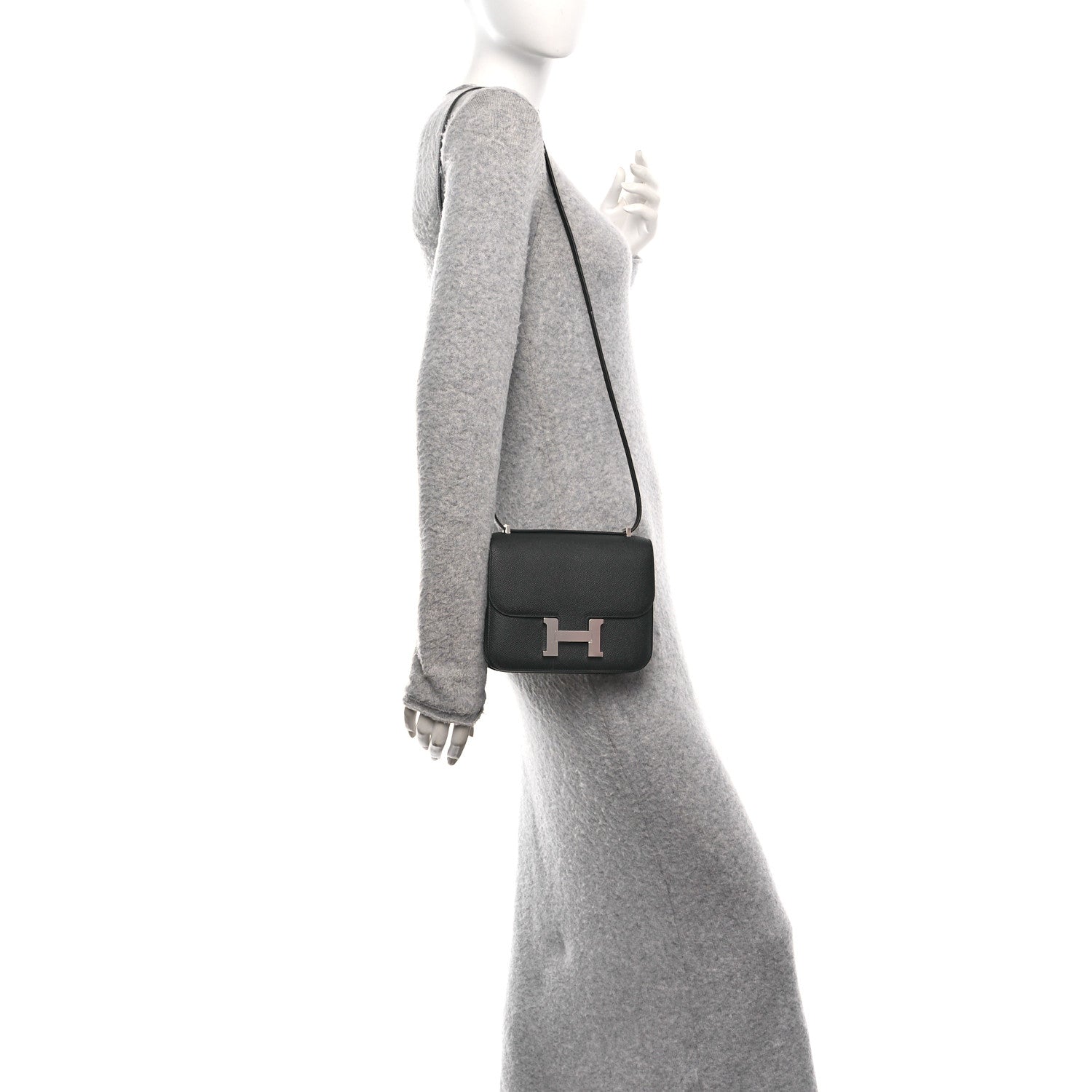 Hermes Epsom Constance 18 Black 2 of 11