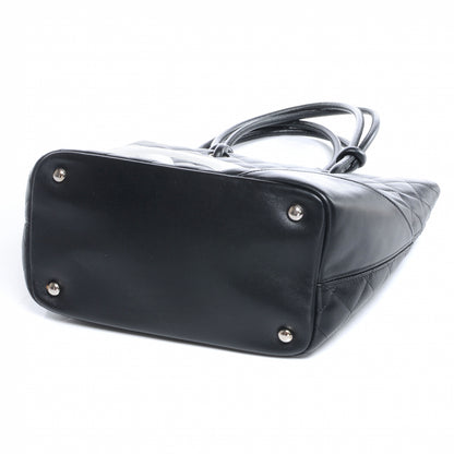 Chanel Calfskin Quilted Medium Cambon Tote Black White 4 of 6