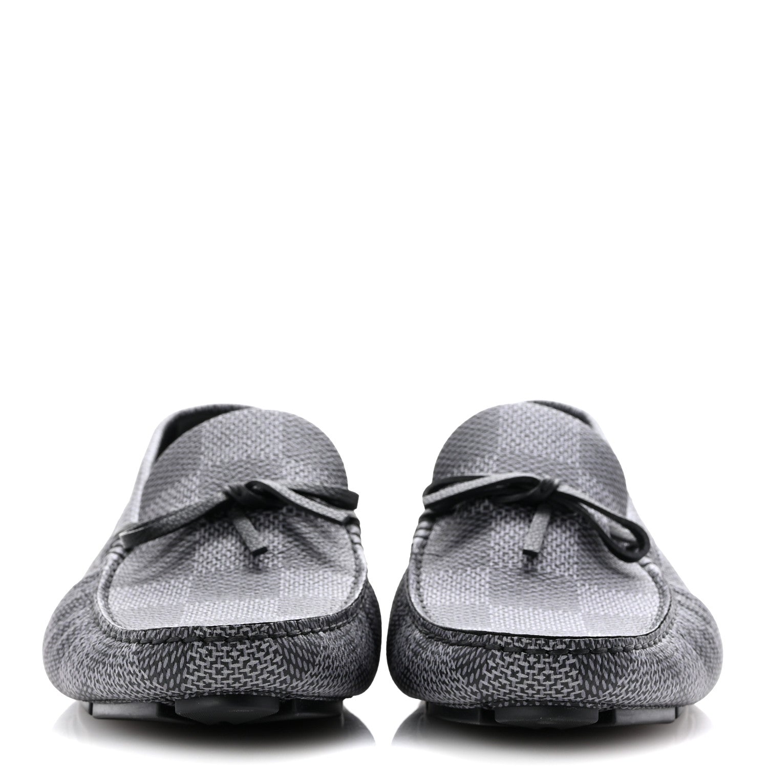 Louis Vuitton Damier Eclipse Driver Mocassin 10 Black 3 of 9