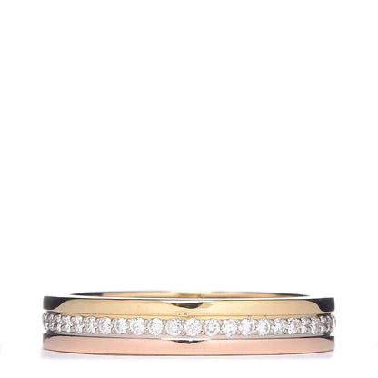 Cartier 18K White Yellow Pink Gold Diamond 3.5mm Vendome Louis Cartier Wedding Band 49 4.75 4 of 4