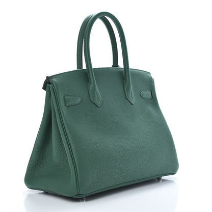 Hermes Togo Birkin 30 Malachite 3 of 11