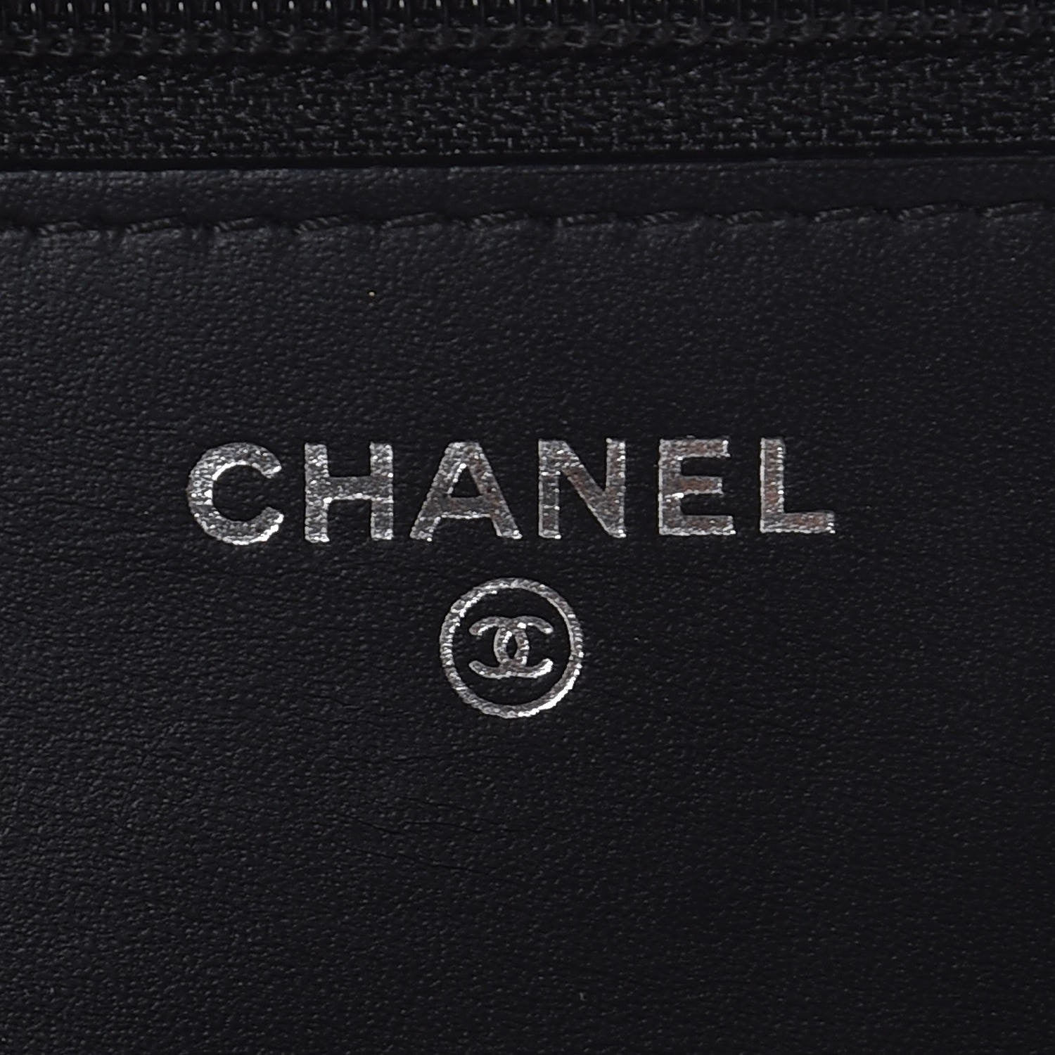 Chanel Patent Calfskin Quilted Boy Wallet On Chain WOC Black 6 of 8