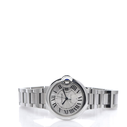 Cartier Stainless Steel 33mm Ballon Bleu De Automatic Watch 2 of 6