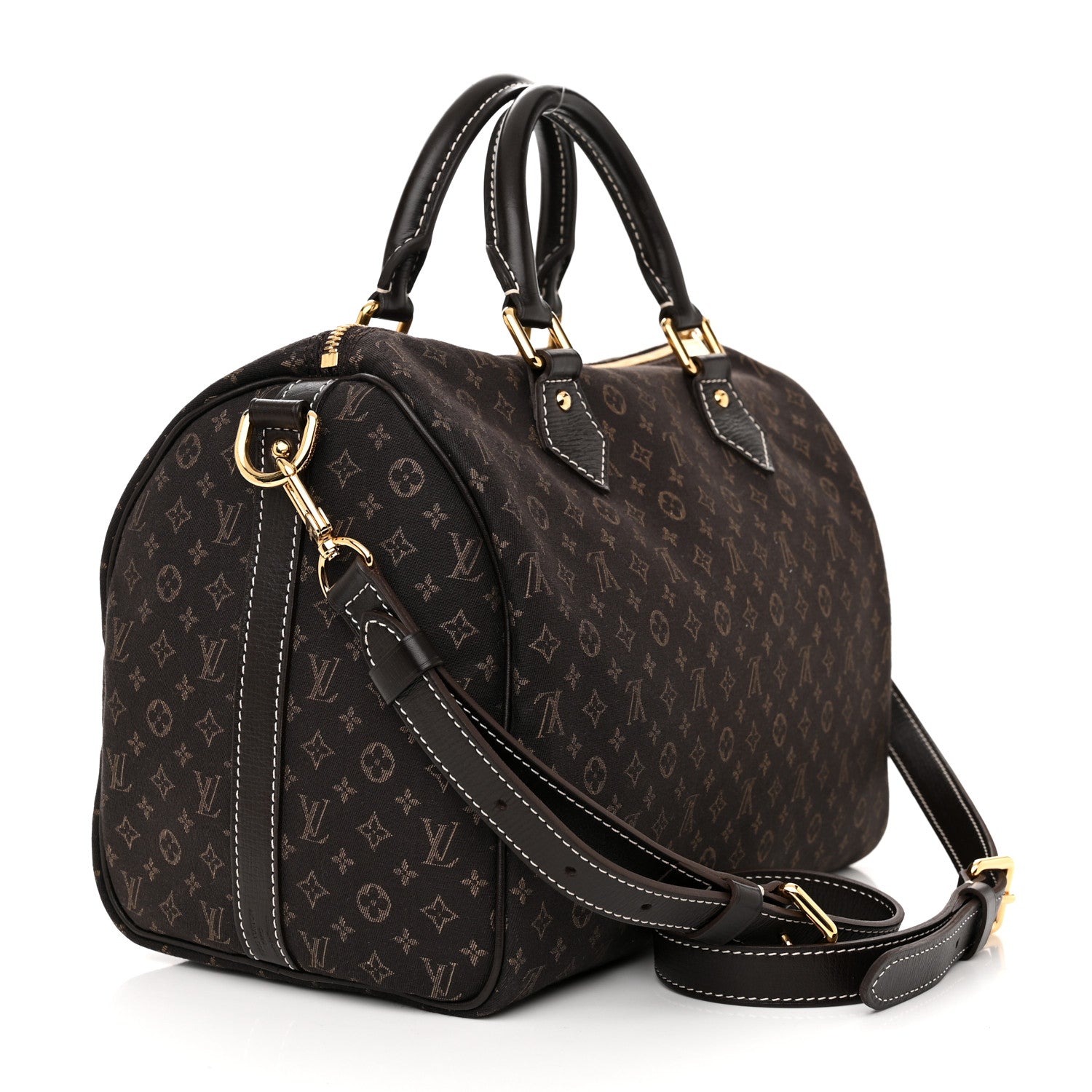 Louis Vuitton Monogram Idylle Speedy Bandouliere 30 Fusain 3 of 8