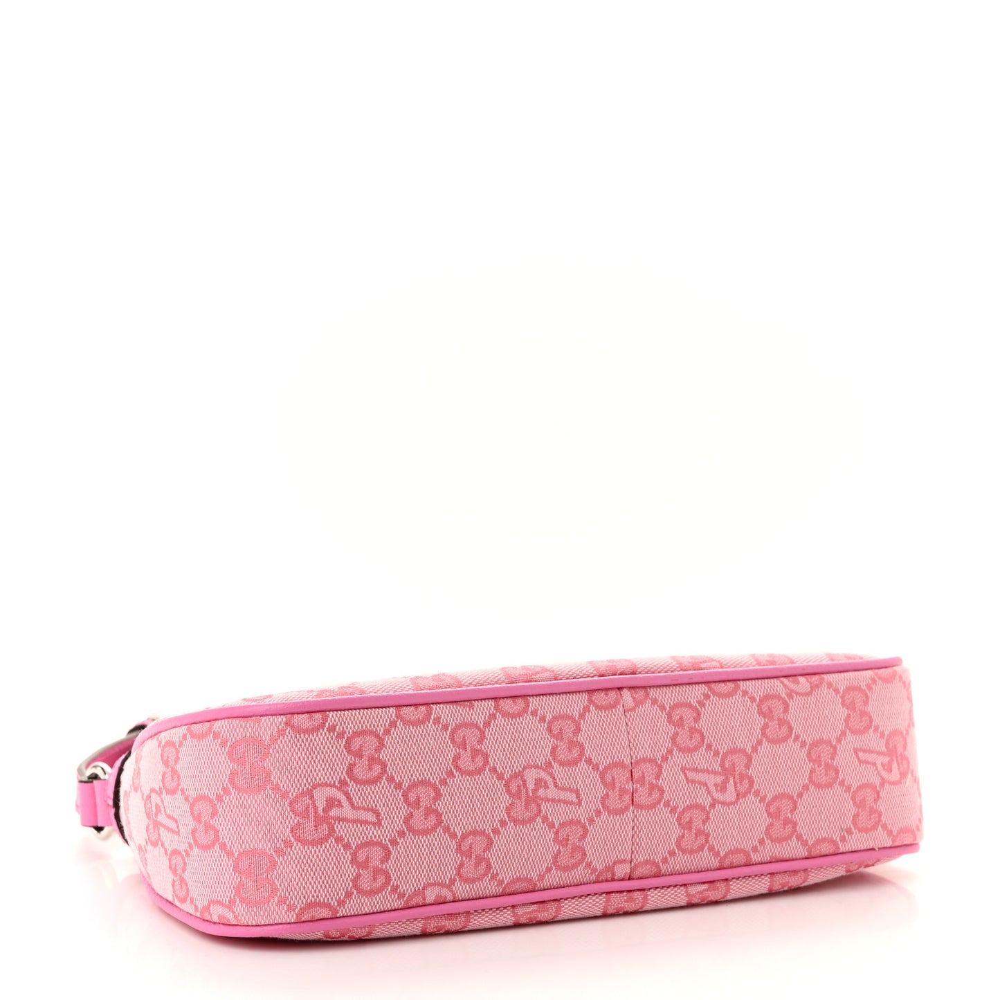 X PALACE GG Supreme Monogram Palace Textured Dollar Calfskin Shoulder Bag Pink Pale Rose Palace