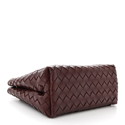 Bottega Veneta Nappa Intrecciato Small Andiamo With Chain Shoulder Bag Madder Brown 4 of 10
