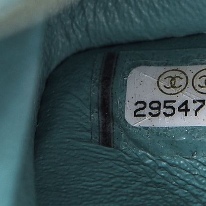 Chanel Velvet Quilted Mini 2.55 Reissue Flap Light Blue 9 of 11