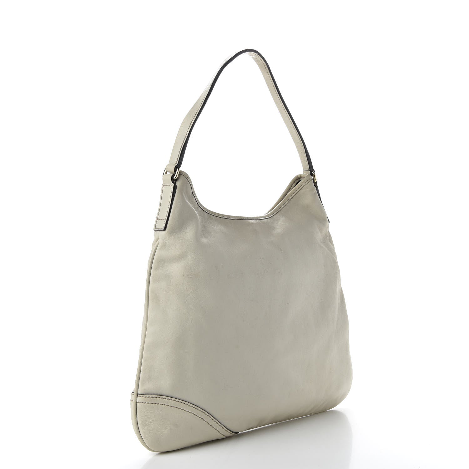 Gucci Calfskin Medium New Britt Hobo Off White 3 of 10