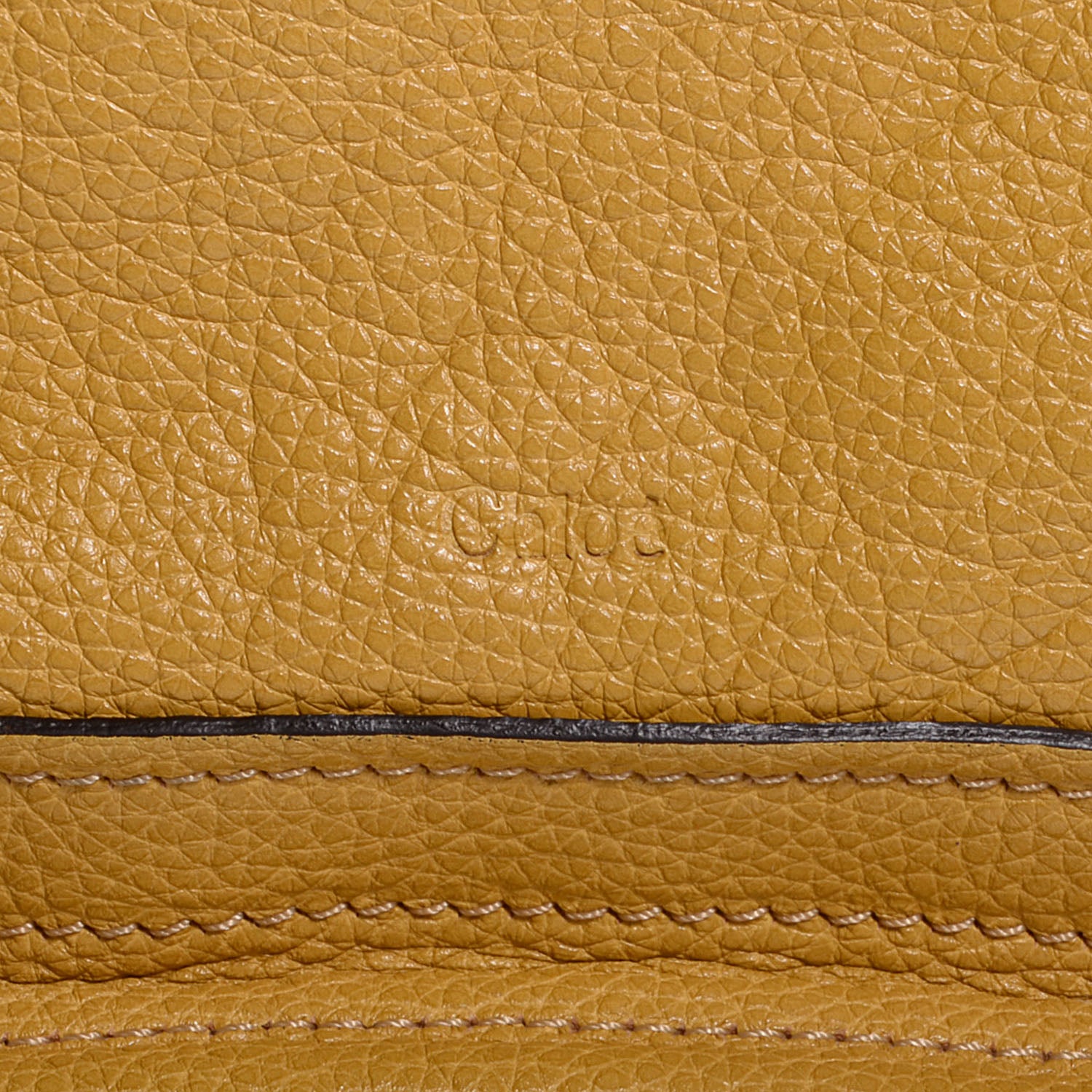 Chloe Calfskin Medium Paraty Mustard 4 of 14
