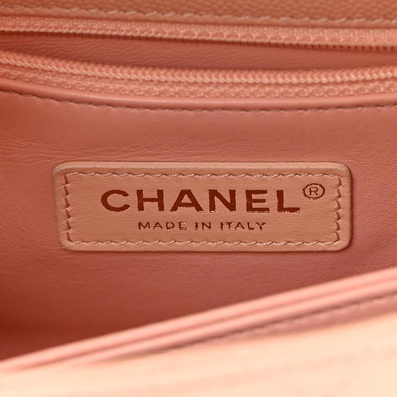 Chanel Caviar Quilted Mini Coco Handle Flap Light Pink 5 of 10