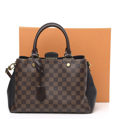 Louis Vuitton Damier Ebene Cuir Taurillon Brittany Black 10 of 10