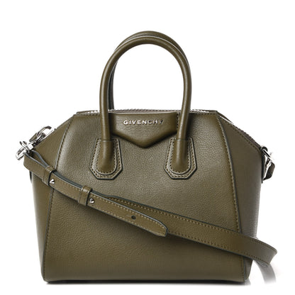 Givenchy Sugar Goatskin Mini Antigona Khaki 1 of 8