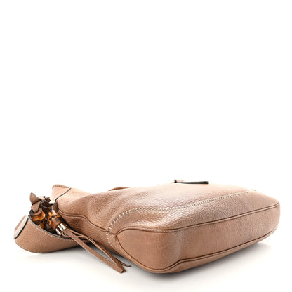 Gucci Pebbled Calfskin Medium New Jackie Shoulder Bag Brown 4 of 9