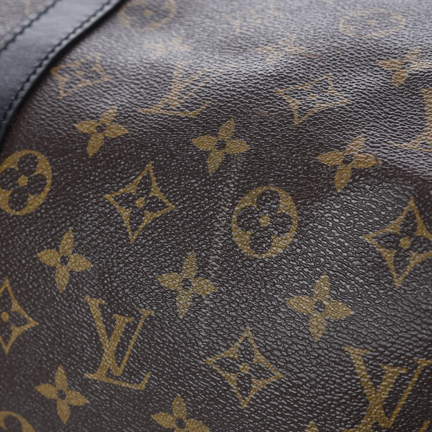 Louis Vuitton Monogram Macassar Keepall Bandouliere 45 10 of 10