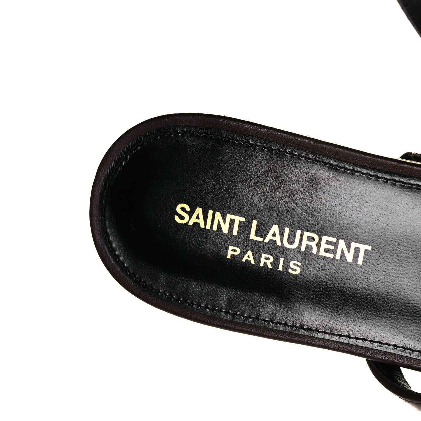 Calfskin Cassandra Monogram Sandals 41 Moro