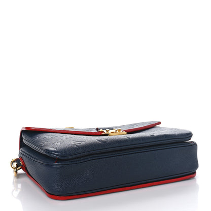 Louis Vuitton Empreinte Pochette Metis Marine Rouge 4 of 8