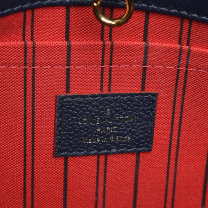 Louis Vuitton Empreinte Montaigne MM Marine Rouge 7 of 8