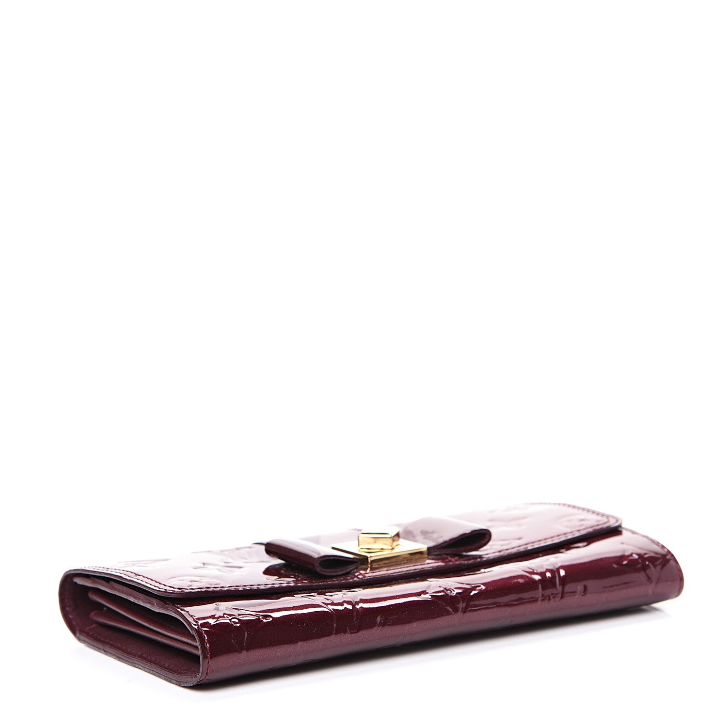 Louis Vuitton Vernis Sarah Noeud Wallet Rouge Fauviste 3 of 8