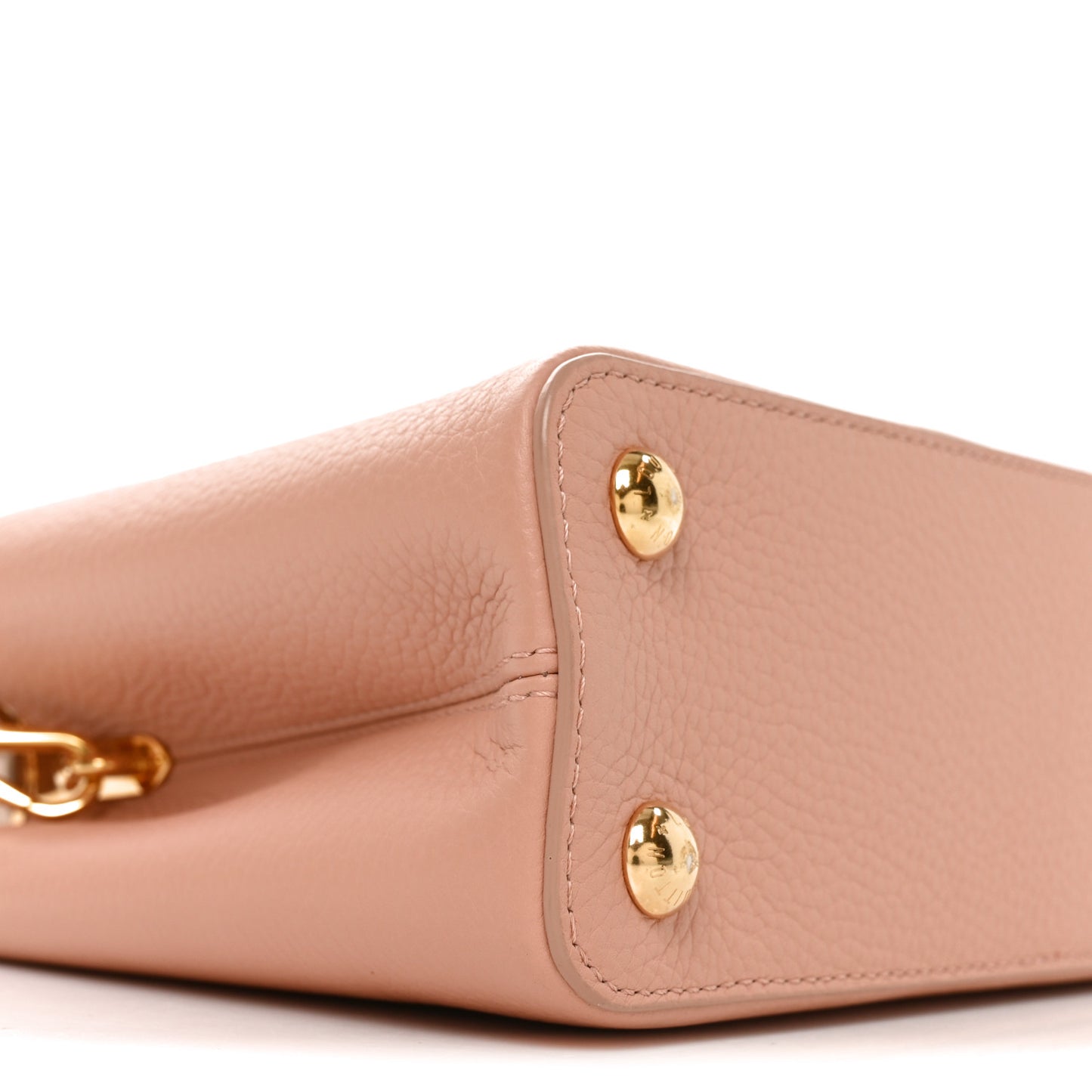 Taurillon Capucines BB Rose Trianon Creme