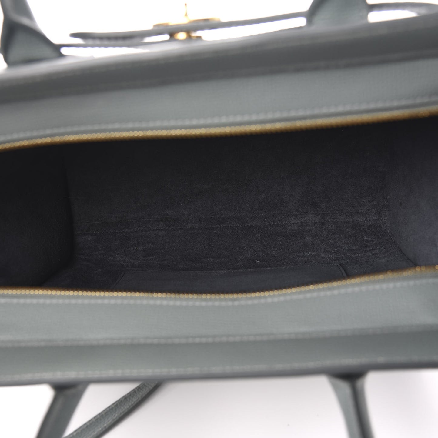Small Classic Grain Small Bayswater Zip Tote Light Green