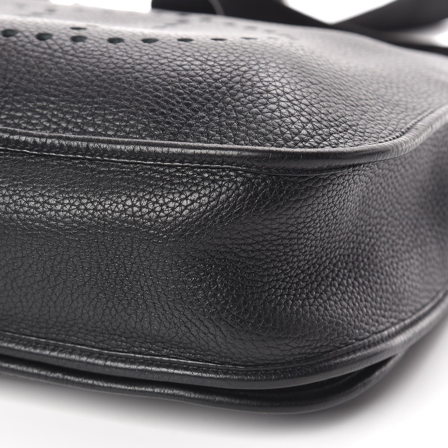 Hermes Taurillon Clemence Evelyne III GM Black 12 of 12