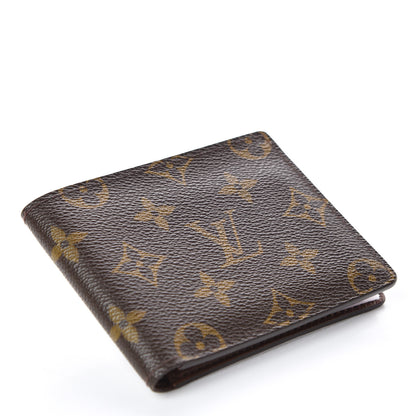 Louis Vuitton Monogram Mens Porte-Billets 3 Card Billfold Wallet 5 of 11