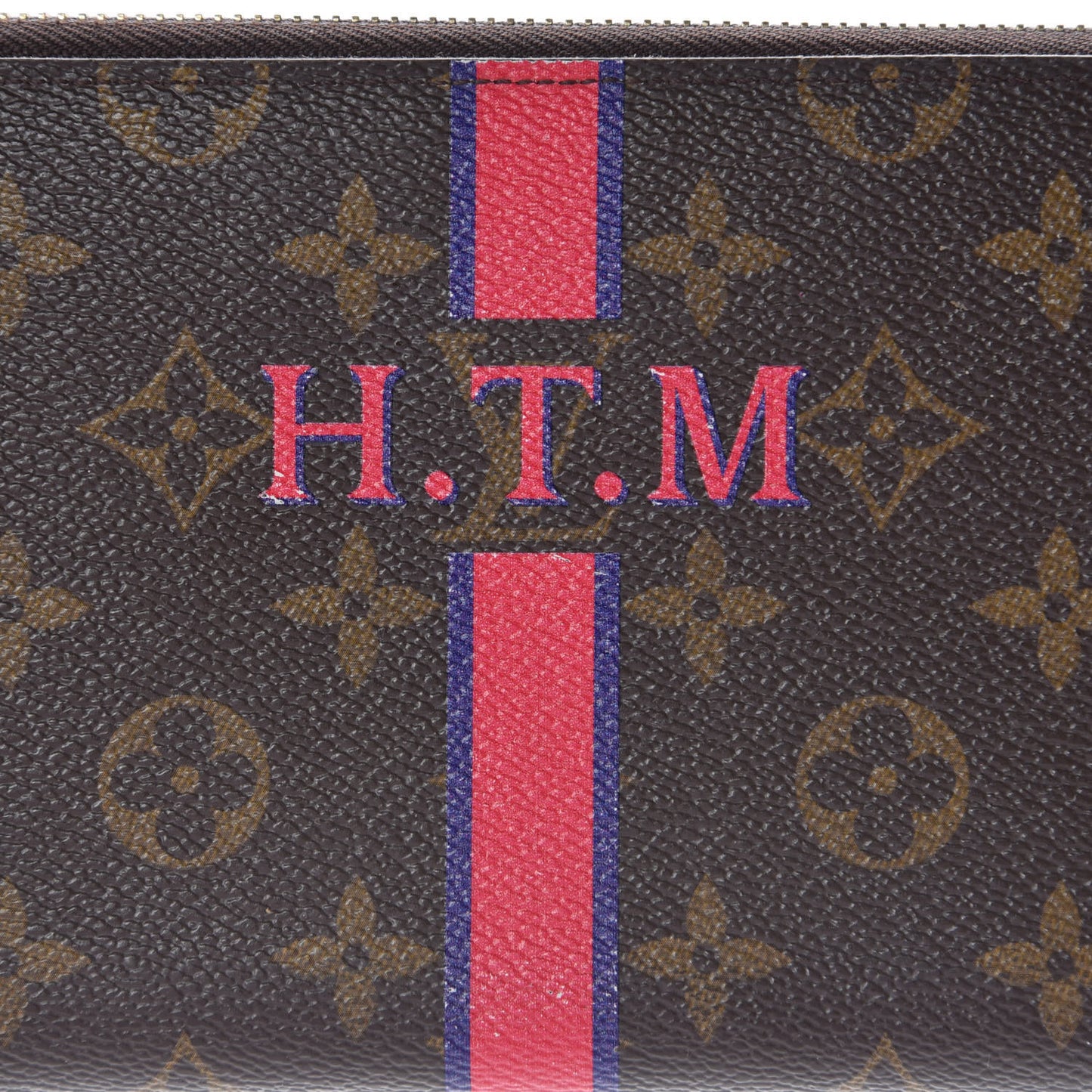 Monogram My LV Heritage Zippy Organizer Wallet Fuchsia Violet