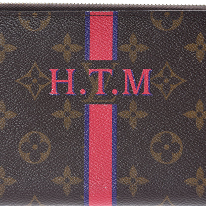 Louis Vuitton Monogram My LV Heritage Zippy Organizer Wallet Fuchsia Violet 8 of 12