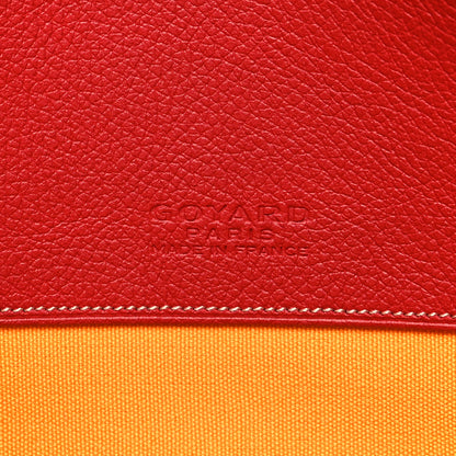 Goyard Goyardine Senat Pochette MM Red 6 of 10