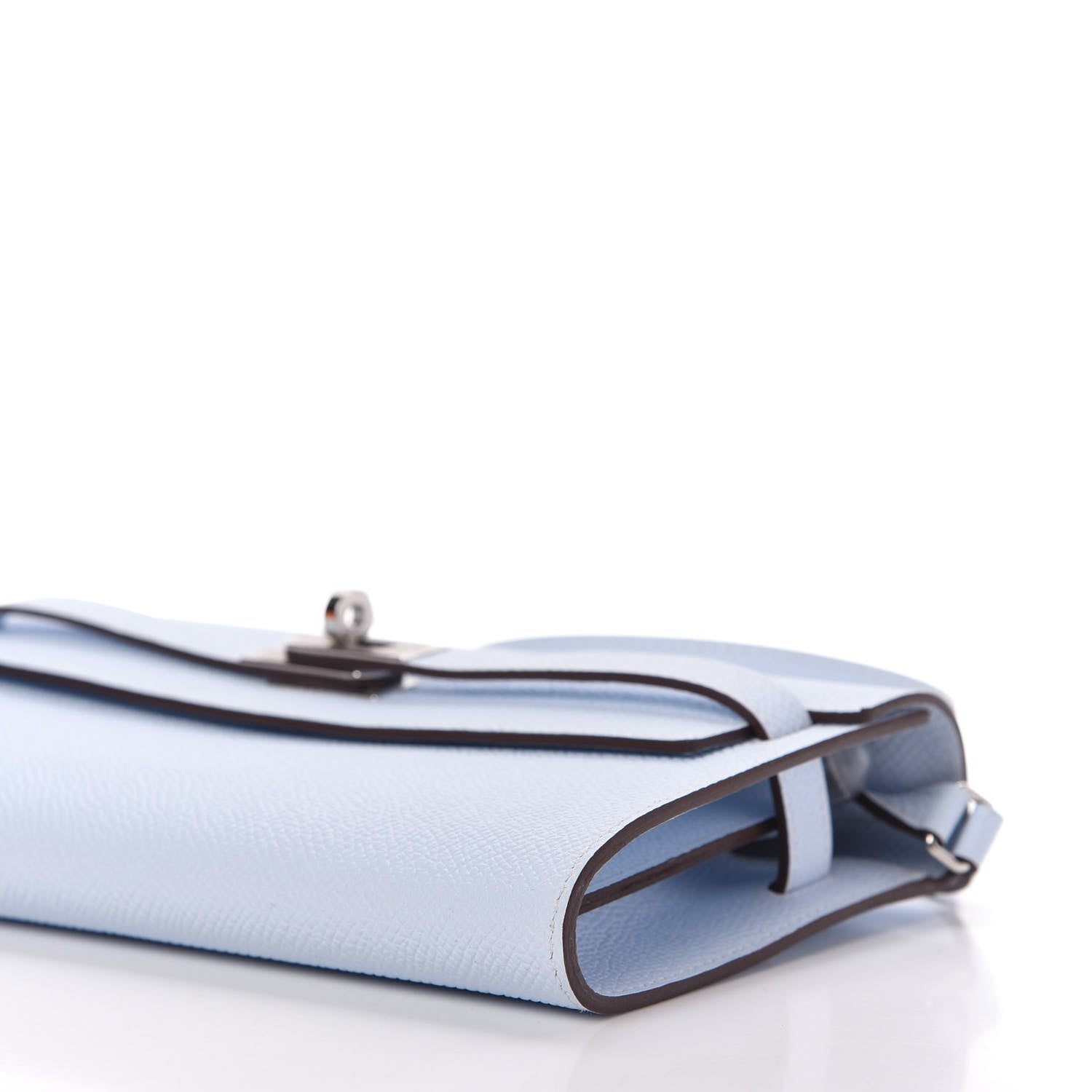 Hermes Epsom Kelly Wallet To Go Bleu Brume 7 of 10