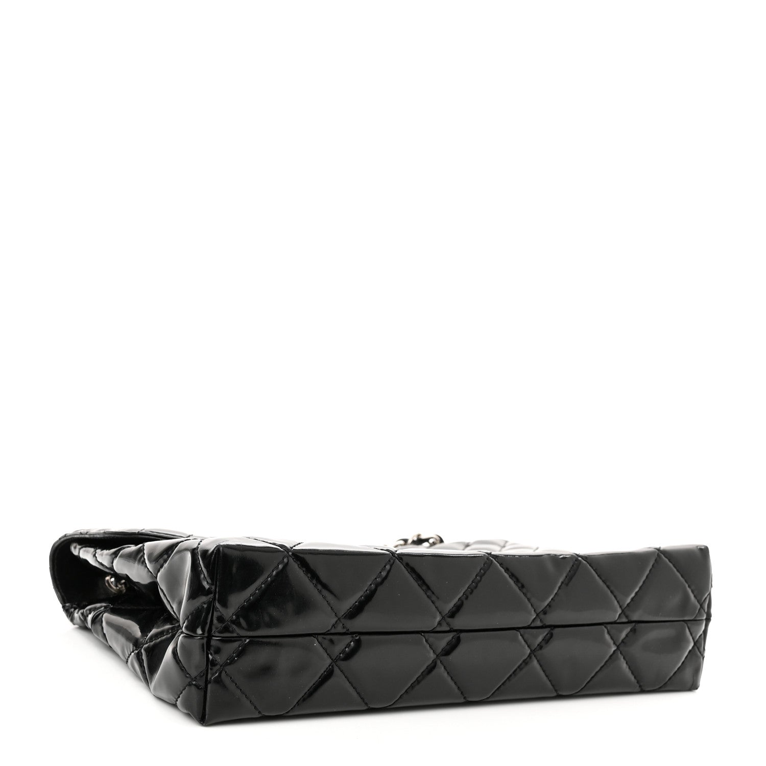 Chanel Vinyl Quilted In the Business Flap Bag Black 4 of 11
