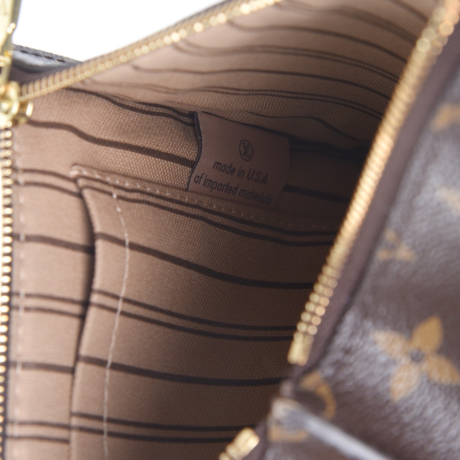Louis Vuitton Monogram Neverfull MM GM Pochette 8 of 9