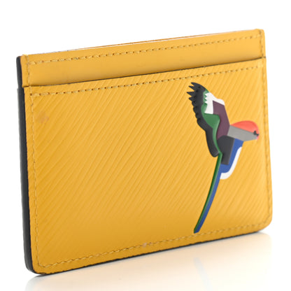 Louis Vuitton Epi Early Bird Card Holder Jonquille 3 of 5