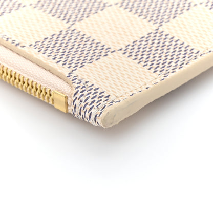Louis Vuitton Damier Azur Neverfull MM GM Pochette 7 of 8