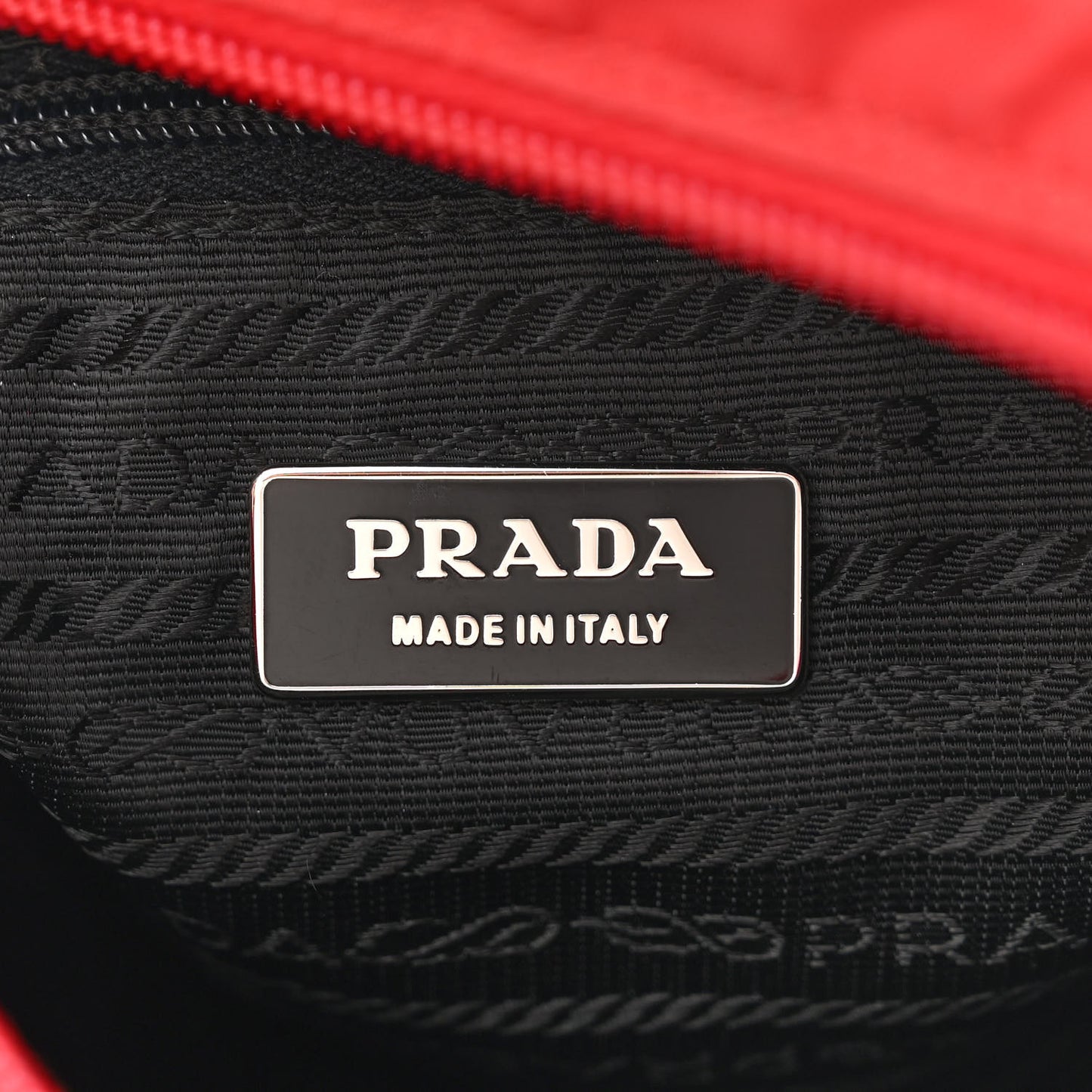 Nylon Vela Sport Messenger Bag Rosso