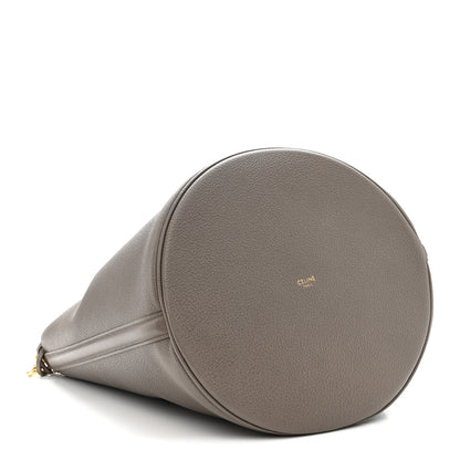 Celine Supple Grained Calfskin Bucket 16 Bag Pebble 5 of 12