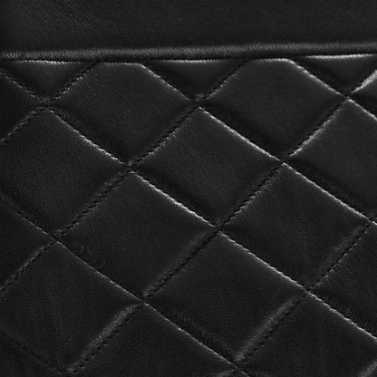 Chanel Lambskin Quilted Medium Single Flap Black 14 of 14
