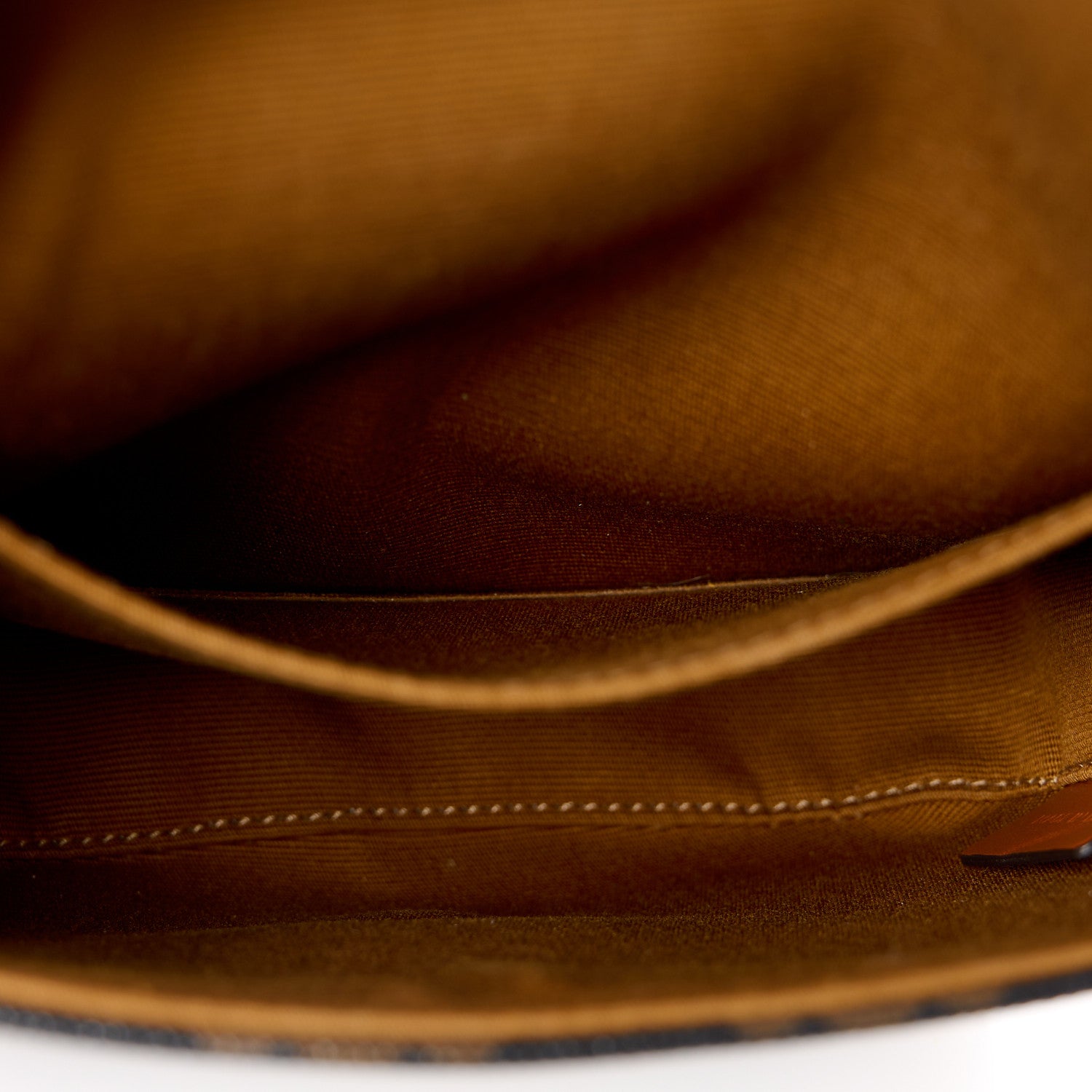 Celine Canvas Calfskin Triomphe Mini Besace Tan 6 of 12