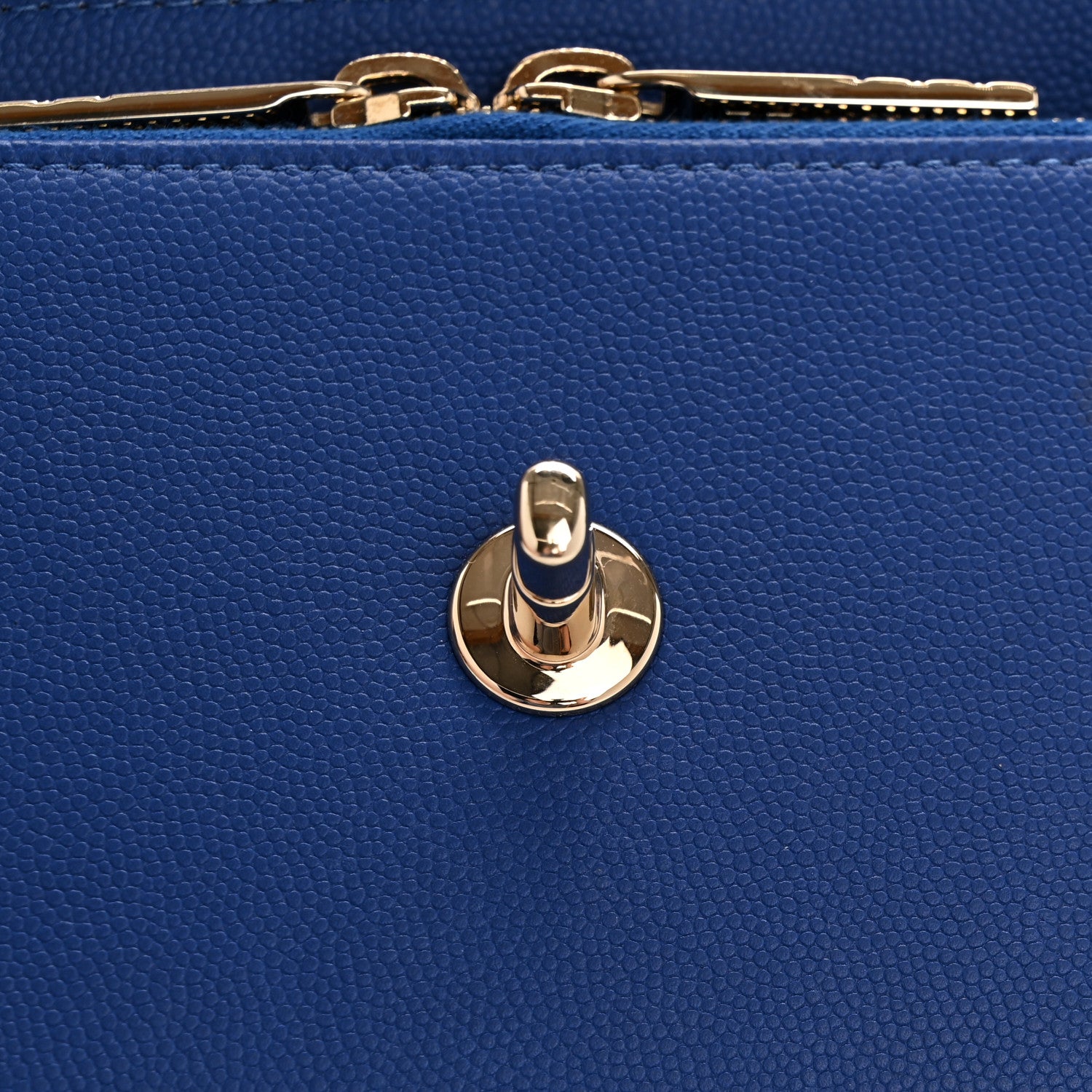 Chanel Caviar Quilted Small Business Affinity Flap Dark Blue 12 of 13