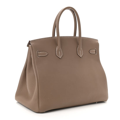 Hermes Togo Birkin 35 Etoupe 3 of 11