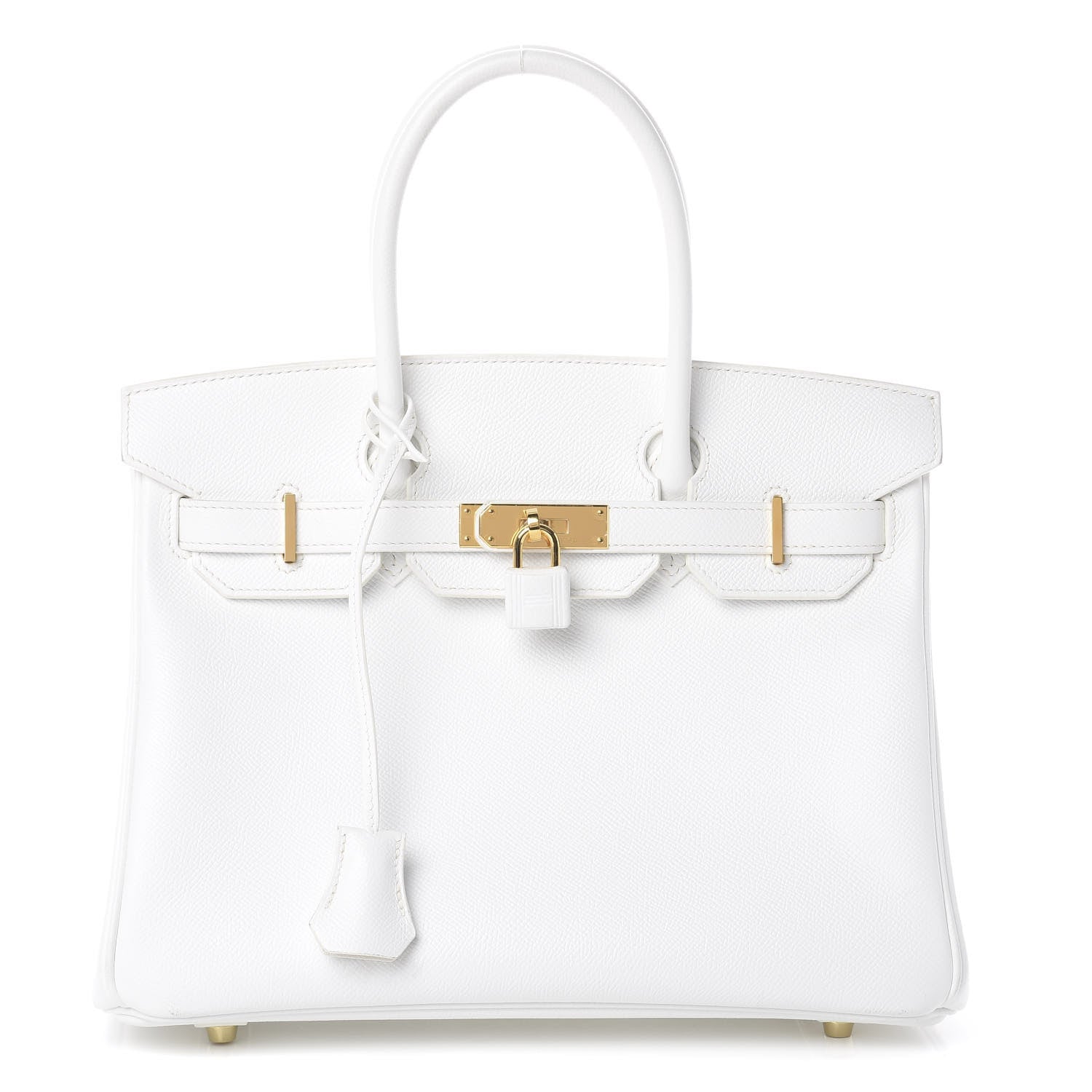 Hermes Epsom Birkin 30 White 1 of 9