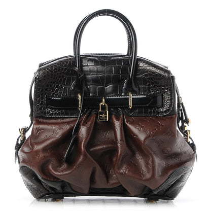 Louis Vuitton Monogram Embossed Alligator Les Extraordinaires City Steamer 1 of 6