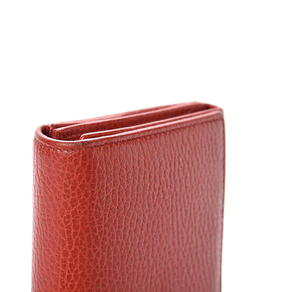 Gucci Pebbled Calfskin Continental Wallet Red 12 of 16