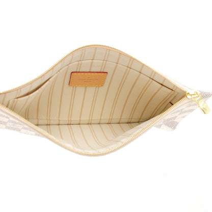 Louis Vuitton Damier Azur Neverfull MM GM Pochette 5 of 7