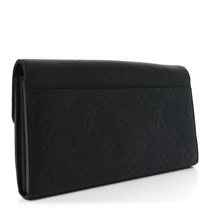 Louis Vuitton Empreinte Sarah Wallet NM Black 3 of 6
