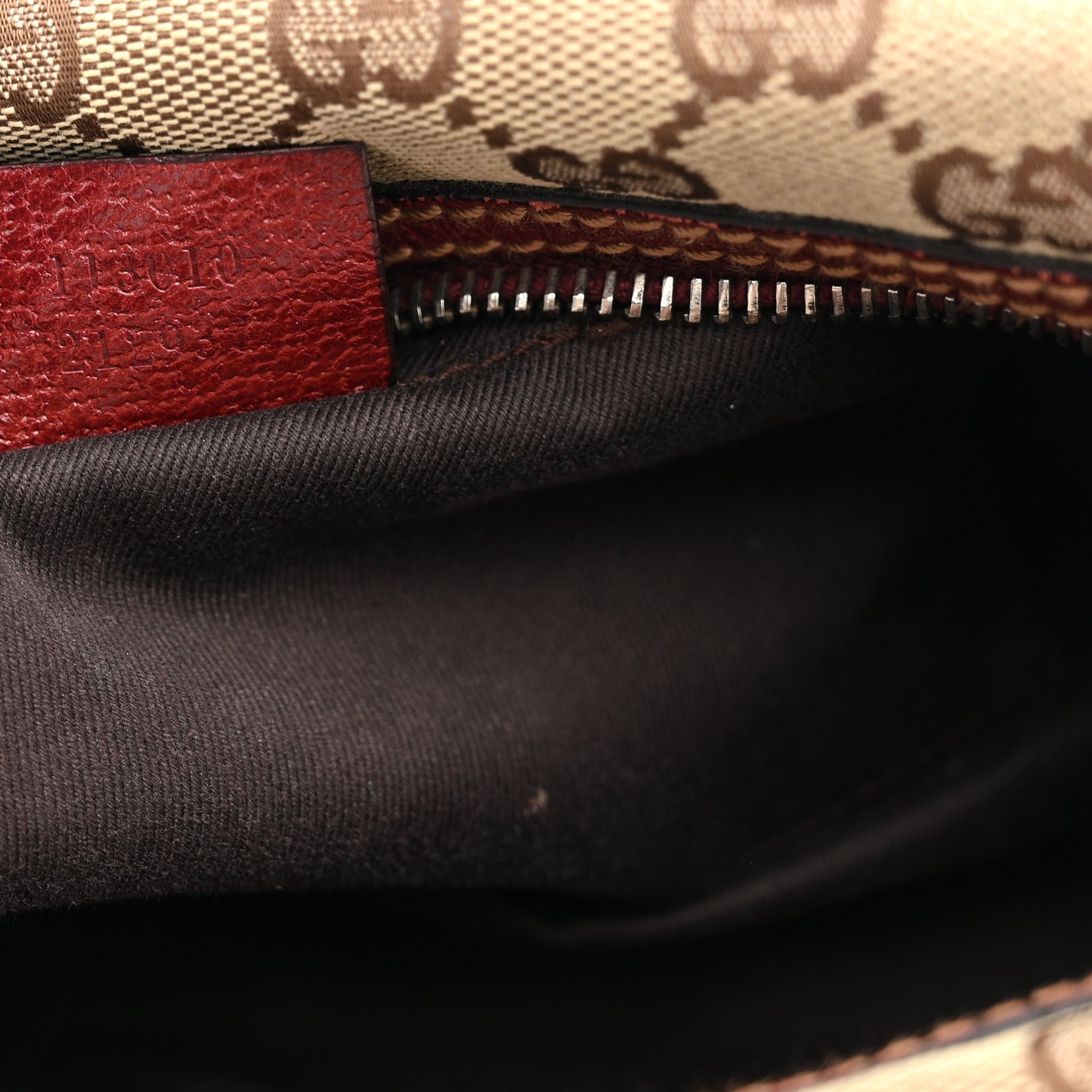 Monogram Mini Boston Handbag Red